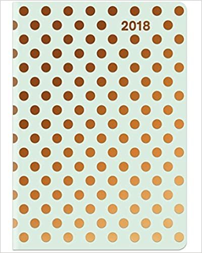 okumak 2018 Dots MidiFlexi Diary -  teNeues GlamLine - 12 x 17 cm