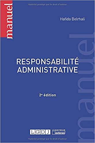 okumak Responsabilité administrative (2020) (Manuels)