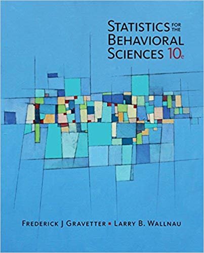okumak Statistics for The Behavioral Sciences