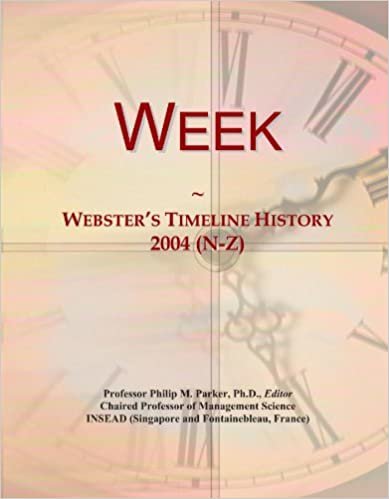 okumak Week: Webster&#39;s Timeline History, 2004 (N-Z)