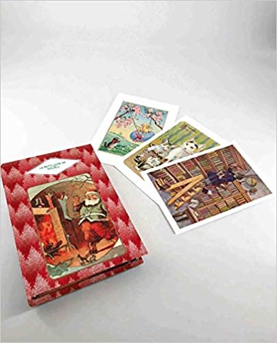 okumak Le Petit livre de Noël + Cartes Postales