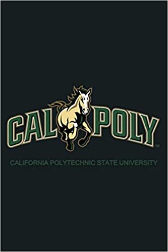 okumak Womens Cal Poly SLO Mustangs Women S NCAA Cozy PPCPO06: Notebook Planner - 6x9 inch Daily Planner Journal, To Do List Notebook, Daily Organizer, 114 Pages