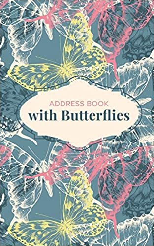 okumak Address Book with Butterflies