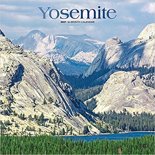 okumak Yosemite - Yosemite National Park 2021 - 18-Monatskalender m