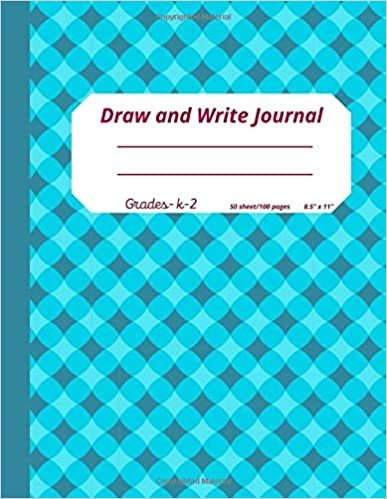okumak Draw and Write Journal: Grades K-2: A Primary Composition notebook, Half Ruled half Drawing Space, (8.5&quot; x 11&quot; Journal), 50 Sheets/100 Pages (Kids Drawing Journal, Band 3)