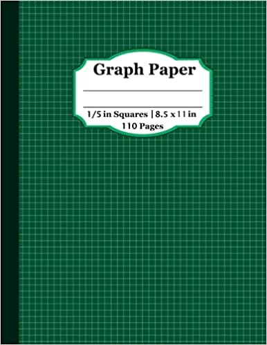 okumak Graph Paper Notebook: Quad Ruled 5x5, Grid Paper for Math and Science Students ( 110 Pages, 8.5 x 11) (Math Notebook)