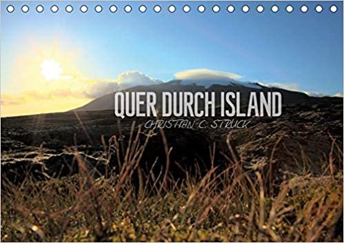 okumak Quer durch Island (Tischkalender 2021 DIN A5 quer): Premiumkalender über die atemberaubenden Landschaften Islands (Monatskalender, 14 Seiten )