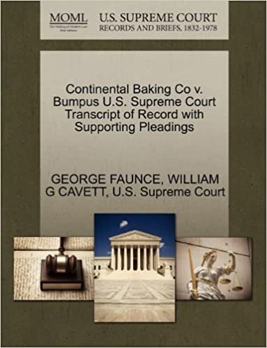 okumak Continental Baking Co v. Bumpus U.S. Supreme Court Transcript of Record with Supporting Pleadings