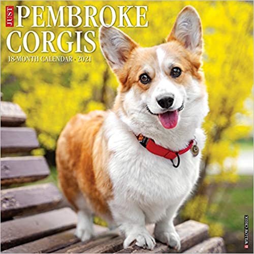 okumak Just Pembroke Corgis 2021 Calendar