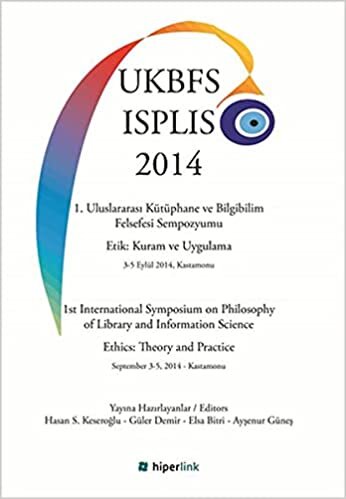 okumak 1. Uluslararası Kütüphane ve Bilgibilim Felsefesi Sempozyumu Etik: Kuram ve Uygulama