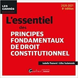 okumak L&#39;essentiel des principes fondamentaux de droit constitutionnel (Les Carrés Rouge)