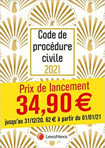 okumak Code de procédure civile 2021- Jaquette Paons (Codes Bleus)