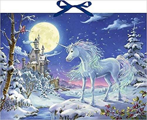 okumak Coppenwrath Advent Wall Calendar Unicorn In The Magic Forest