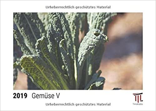 okumak Gemüse V 2019 - Timokrates Tischkalender, Bilderkalender, Fotokalender - DIN A5 (21 x 15 cm)
