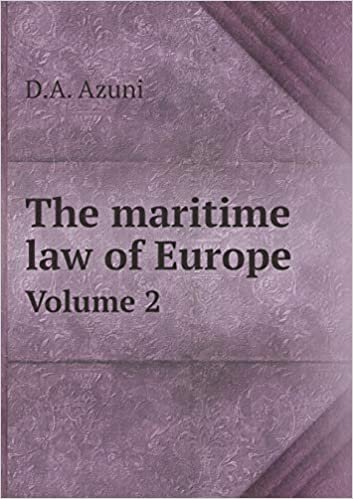 okumak The maritime law of Europe Volume 2