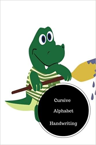 okumak Cursive Alphabet Book: Beginning Cursive Writing Worksheets. Handy 6 in by 9 in Notebook Journal . A B C in Uppercase &amp; Lower Case. Dotted, With Arrows And Plain