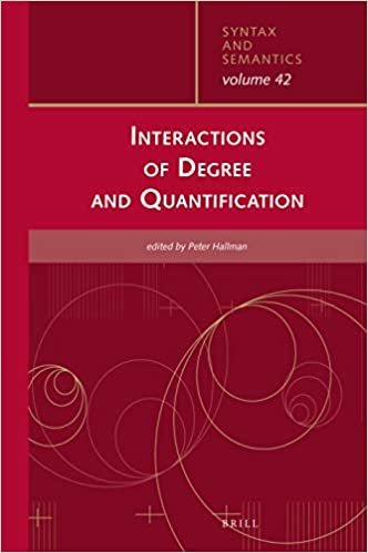 okumak Interactions of Degree and Quantification (Syntax and Semantics, Band 42)
