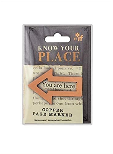 okumak Know Your Place-Copper Page Marker