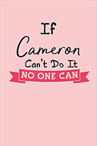okumak If Cameron Can&#39;t Do It No One Can: 2021 Cameron Planner (Name Gifts)