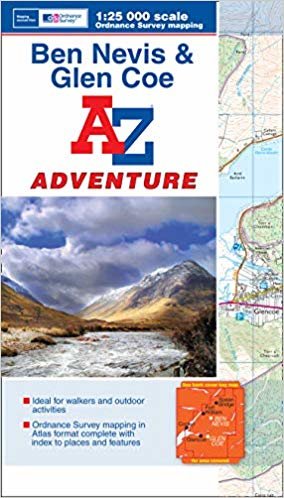 okumak Ben Nevis &amp; Glen Coe Adventure Atlas (A-Z Adventure Atlas)