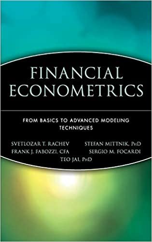 okumak Financial Econometrics: From Basics to Advanced Modeling Techniques (Frank J. Fabozzi Series)