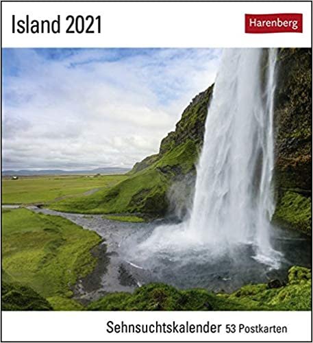 okumak Island 2021: Sehnsuchtskalender, 53 Postkarten