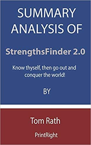 okumak Summary Analysis Of StrengthsFinder 2.0: Know thyself, then go out and conquer the world! By Tom Rath