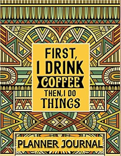 okumak Coffee &#39;n Me Planners New UNDATED Softcover To-Do List Planner Journal: Weekly and Daily Goal To-Do List Planning System|8.25x11&quot;
