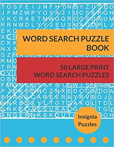 okumak Word Search Puzzle Book: One Puzzle Per Page