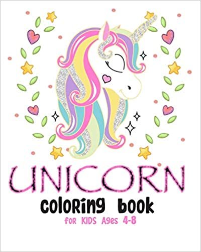 okumak Unicorn Coloring Book for Kids Ages 4-8: Beautiful Magical Unicorn Designs, How to Draw for Kids (Unicorns Coloring Books)