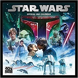 okumak Star Wars Classic 2021 Calendar - Official Square Wall Format Calendar