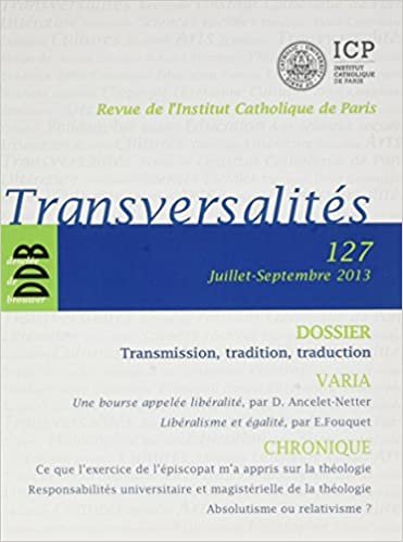 okumak Revue transversalité n 127 (ART.REV.SPIRIT.)