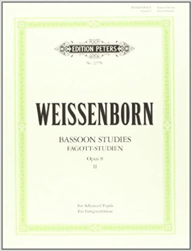 Bassoon Studies Op. 8: For Advanced Learners (Ger/Eng)
