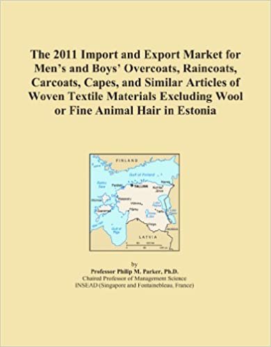okumak The 2011 Import and Export Market for Men&#39;s and Boys&#39; Overcoats, Raincoats, Carcoats, Capes, and Similar Articles of Woven Textile Materials Excluding Wool or Fine Animal Hair in Estonia