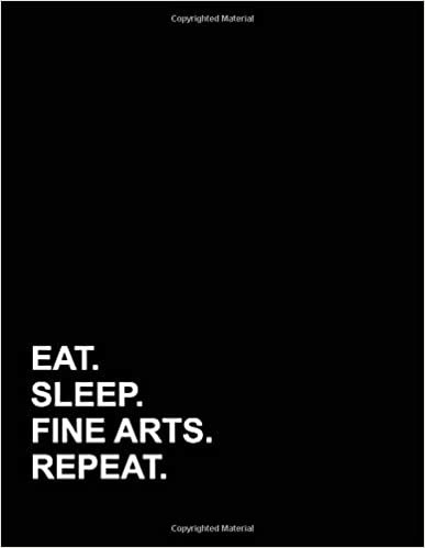 okumak Eat Sleep Fine Arts Repeat: Accounts Journal