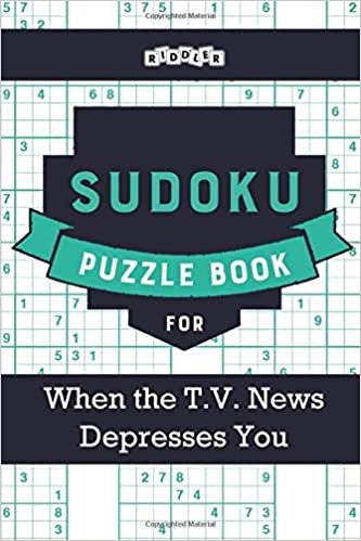 okumak Sudoku Puzzle Book for When the T.V. News Depresses You