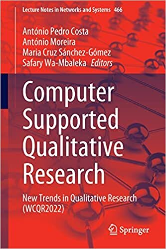 Computer Supported Qualitative Research: New Trends in Qualitative Research (WCQR2022)