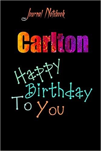 Carlton: Happy Birthday To you Sheet 9x6 Inches 120 Pages with bleed - A Great Happy birthday Gift