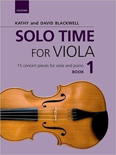 okumak Blackwell, K: Solo Time for Viola Book 1 (Viola Time)