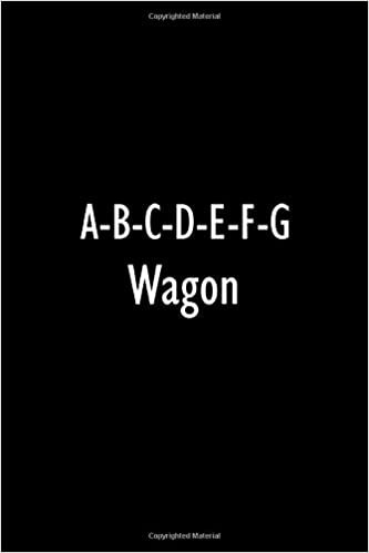 okumak A-B-C-D-E-F-G Wagon Notebook: Cool Black and White Notebook Rap Lovers | Gift Journal for Best Friend with 120 Pages for Writing and Drawing, Medium A5 Size 6-x-9 inches