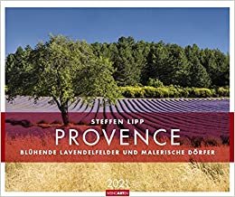 okumak Provence Kalender 2021: Blühende Lavendelfelder und malerische Dörfer