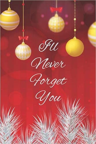 okumak I Will Never Forget You - Christmas Password Log Book: Simple, Discreet Username And Password Book With Alphabetical Categories For Women, Men, Seniors, s (Christmas Password Books)