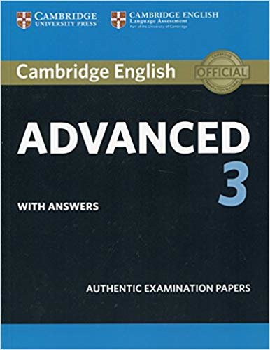 كتاب طلاب Cambridge English Advanced 3 مع إجابات (اختبارات ممارسة CAE)