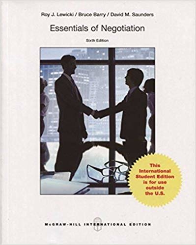 okumak Essentials of Negotiation