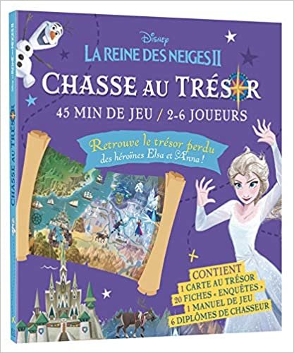 okumak LA REINE DES NEIGES 2 - Pochette Les Ateliers - Chasse au trésor - Disney (Les Ateliers Disney - pochette)