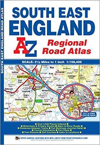 okumak South East England Regional Road Atlas