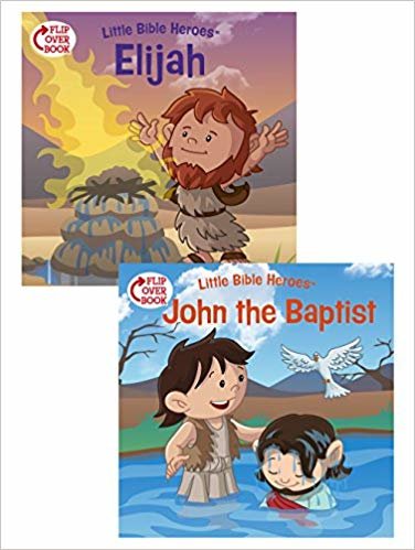 okumak Elijah/John the Baptist Flip-Over Book (Little Bible Heroes)