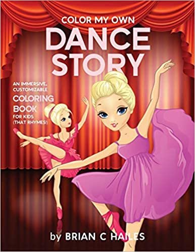 okumak Color My Own Dance Story: An Immersive, Customizable Coloring Book for Kids (That Rhymes!): 17