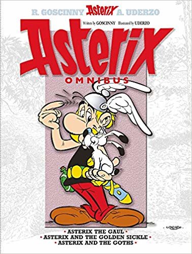 okumak Asterix: Omnibus 1: Asterix the Gaul, Asterix and the Golden Sickle, Asterix and the Goths