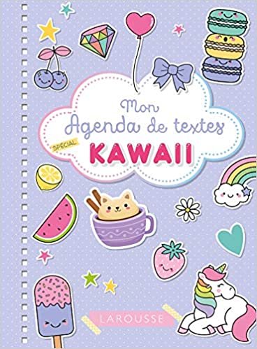okumak Mon Agenda de textes Kawaii (Hors collection Larousse)